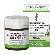 Biochemie 20 Kalium aluminium sulfuricum D 6 Tabletten Biochemie 20 Kalium aluminium sulfuricum D 6 Tabletten
