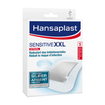 Hansaplast med Sensitive Pflaster XXL 8x10 cm Hansaplast med Sensitive Pflaster XXL 8x10 cm