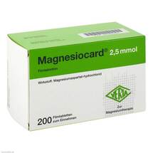 Magnesiocard 2,5 mmol Filmtabletten Magnesiocard 2,5 mmol Filmtabletten