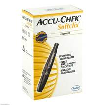 Accu Chek Softclix schwarz Accu Chek Softclix schwarz