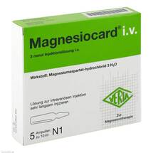 Magnesiocard i.v. Injektionslösung Magnesiocard i.v. Injektionslösung