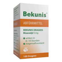 Bekunis Dragees Bisacodyl 5 mg magensaftresistent Bekunis Dragees Bisacodyl 5 mg magensaftresistent
