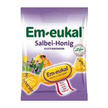 Em-eukal Halsbonbons Salbei-Honig zuckerhaltig Em-eukal Halsbonbons Salbei-Honig zuckerhaltig