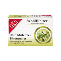 H&S Misteltee Mischung mit Zitronengras Filterbeutel H&S Misteltee Mischung mit Zitronengras Filterbeutel