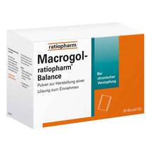 Macrogol ratiopharm Balance Pulver zur H.e.Lösung zum Einnehmen Macrogol ratiopharm Balance Pulver zur H.e.Lösung zum Einnehmen