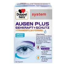 Doppelherz system Augen plus Sehkraft+Schutz Kapseln Doppelherz system Augen plus Sehkraft+Schutz Kapseln