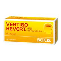 Vertigo Hevert SL Tabletten Vertigo Hevert SL Tabletten