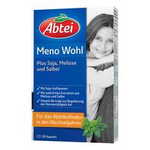 Abtei Meno Soja Plus Melisse + Salbei Kapseln Abtei Meno Soja Plus Melisse + Salbei Kapseln