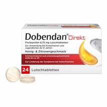 Dobendan Direkt Flurbiprofen 8,75 mg Lutschtabletten Dobendan Direkt Flurbiprofen 8,75 mg Lutschtabletten
