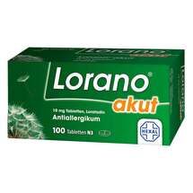 Lorano akut Tabletten Lorano akut Tabletten