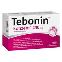 Tebonin konzent 240 mg Filmtabletten Tebonin konzent 240 mg Filmtabletten
