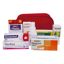 APONEO Reiseapotheke gefüllt APONEO Reiseapotheke gefüllt