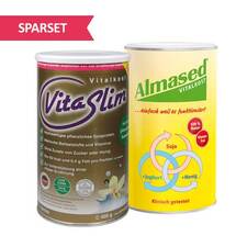 Almased + Vitaslim Vanille Vitalkost Set Almased + Vitaslim Vanille Vitalkost Set