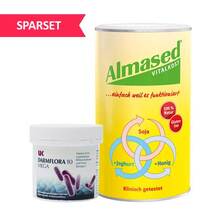 Almased Vitalkost + UK Darmflora 10 Mega Kapseln Set Almased Vitalkost + UK Darmflora 10 Mega Kapseln Set