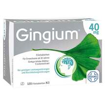 Gingium 40 mg Filmtabletten Gingium 40 mg Filmtabletten