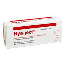 Hya Ject Hyaluronsäure Fertigspritzen Hya Ject Hyaluronsäure Fertigspritzen
