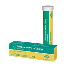 Zinkbrause Verla 25 mg Brausetabletten Zinkbrause Verla 25 mg Brausetabletten