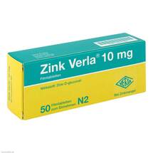 Zink Verla 10 mg Filmtabletten Zink Verla 10 mg Filmtabletten