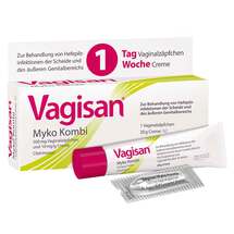 Vagisan Myko Kombi 1 Tagestherapie Vagisan Myko Kombi 1 Tagestherapie