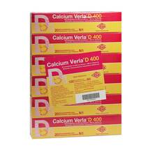 Calcium Verla D 400 Brausetabletten Calcium Verla D 400 Brausetabletten