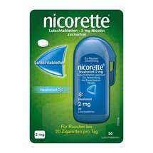 Nicorette freshmint 2 mg Lutschtabletten gepresst Nicorette freshmint 2 mg Lutschtabletten gepresst