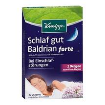 Kneipp Schlaf gut Baldrian forte überzogene Tabletten Kneipp Schlaf gut Baldrian forte überzogene Tabletten