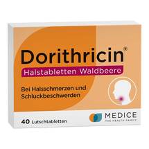 Dorithricin Halstabletten Waldbeere Dorithricin Halstabletten Waldbeere