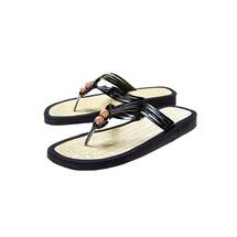 Zimtflipflop Größe 37 / 38 Perlenbänder schwarz 1 Paar Zimtflipflop Größe 37 / 38 Perlenbänder schwarz 1 Paar