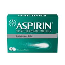 Aspirin 500 mg überzogene Tabletten Aspirin 500 mg überzogene Tabletten