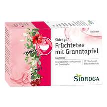 Sidroga Wellness Früchtetee mit Granatapfel Filterb. Sidroga Wellness Früchtetee mit Granatapfel Filterb.