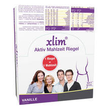 Xlim Aktiv Mahlzeit Vanille Riegel Xlim Aktiv Mahlzeit Vanille Riegel