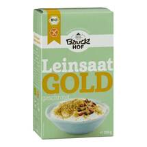 Gold Leinsaat geschrotet glutenfrei Gold Leinsaat geschrotet glutenfrei