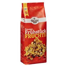 Knusperfrühstück Früchte glutenfrei Knusperfrühstück Früchte glutenfrei