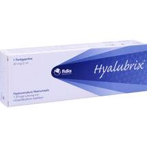 Hyalubrix Hyaluronsäure Injektionslösung in einer Fertigspritze Hyalubrix Hyaluronsäure Injektionslösung in einer Fertigspritze