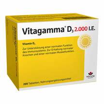 Vitagamma D3 2.000 I.E. Vitamin D3 NEM Tabletten Vitagamma D3 2.000 I.E. Vitamin D3 NEM Tabletten