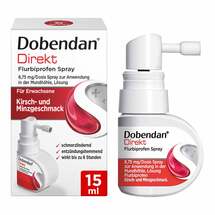 Dobendan Direkt Flurbiprofen Spray 8,75mg / Dosierspray Dobendan Direkt Flurbiprofen Spray 8,75mg / Dosierspray