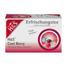 H&S Erfrischungstee Cool Berry Filterbeutel H&S Erfrischungstee Cool Berry Filterbeutel