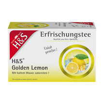 H&S Erfrischungstee Golden Lemon Filterbeutel H&S Erfrischungstee Golden Lemon Filterbeutel