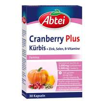 Abtei Kürbis Plus Cranberry Kapseln Abtei Kürbis Plus Cranberry Kapseln