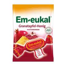 Em-eukal Hustenbonbons Granatapfel-Honig zuckerhaltig Em-eukal Hustenbonbons Granatapfel-Honig zuckerhaltig