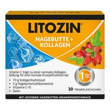 Litozin Hagebutte + Kollagen Trinkfläschchen Litozin Hagebutte + Kollagen Trinkfläschchen