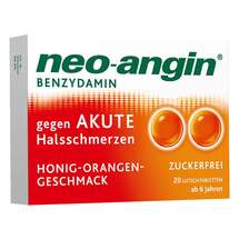 Neo Angin Benzydamin akute Halsschmerz.Honig-Oran. Neo Angin Benzydamin akute Halsschmerz.Honig-Oran.