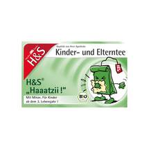 H&S Haaatzii Bio Kinder- und Elterntee Filterbeut. H&S Haaatzii Bio Kinder- und Elterntee Filterbeut.