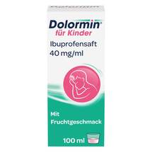 Dolormin für Kinder Ibuprofensaft 40 mg / ml Suspension Dolormin für Kinder Ibuprofensaft 40 mg / ml Suspension