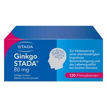 Ginkgo STADA 80 mg Filmtabletten Ginkgo STADA 80 mg Filmtabletten