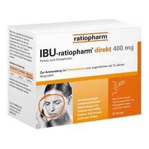 Ibu Ratiopharm direkt 400 mg Pulver zum Einnehmen Ibu Ratiopharm direkt 400 mg Pulver zum Einnehmen