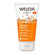 Weleda Kids 2in1 Shower & Shampoo fruchtige Orange Weleda Kids 2in1 Shower & Shampoo fruchtige Orange