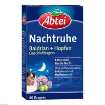 Abtei Nachtruhe Baldrian + Hopfen Einschlafdragees Abtei Nachtruhe Baldrian + Hopfen Einschlafdragees