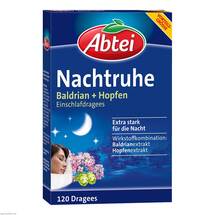 Abtei Nachtruhe Baldrian + Hopfen Einschlafdragees Abtei Nachtruhe Baldrian + Hopfen Einschlafdragees