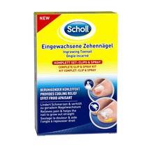 Scholl Eingewachsene Zehennägel Clips & Spray Scholl Eingewachsene Zehennägel Clips & Spray